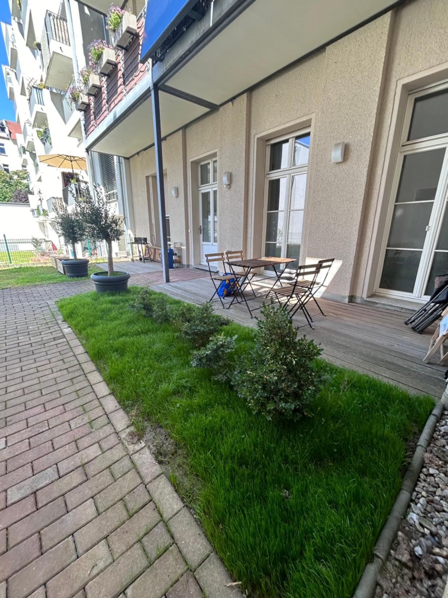 Modernes Apartment Im Sueden Leipzigs Экстерьер фото